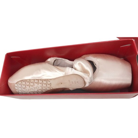 CAPEZIO Airess (Broad) B 1131 Pink Ballet Pointe Shoes Size 070W - Picture 4 of 7